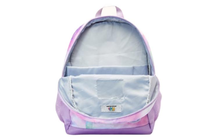 (GS) Skechers Lightweight Large Capacity Fabric Backpack 'Purple Blue White' P323K032