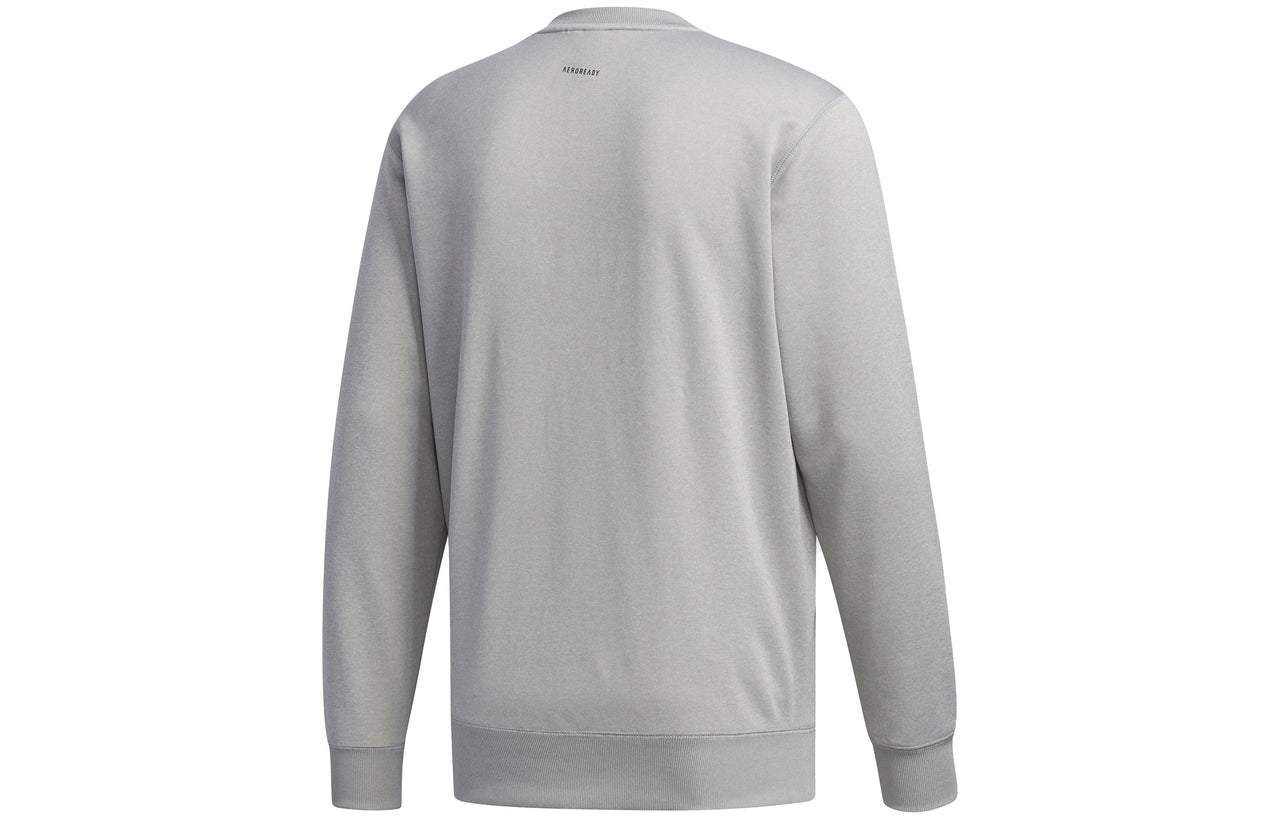 Men's adidas MH SW Crew 20 Logo Sports Gray FM5343