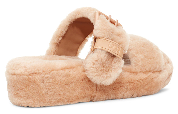 (WMNS) UGG Buckle Light Brown Sandals 1111232-BNZ