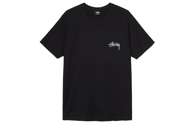 Stussy Daydream Tee Printing Poster Short Sleeve Unisex Black 1904614-BLACK