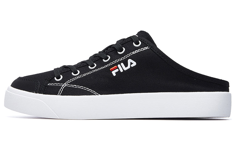 (WMNS) FILA CLASSIC KICKS MULE canvas shoes black F12W024421FBK