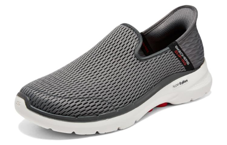 Skechers Go Walk 6 Shoes 'Grey Red White' 894234-GYRD