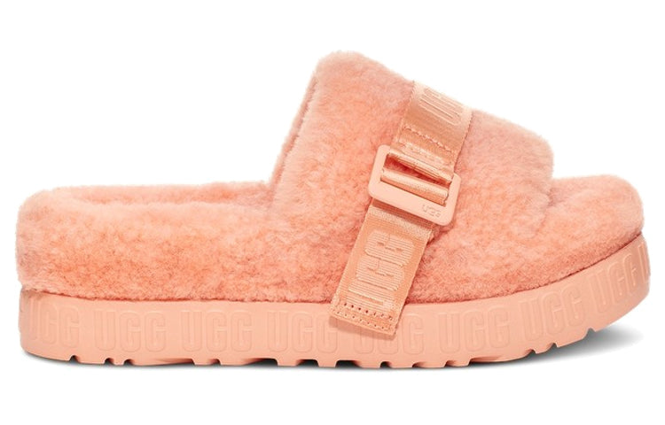 (WMNS) UGG Fluffita Thick Sole Slipper Pink 1113475-BYPN