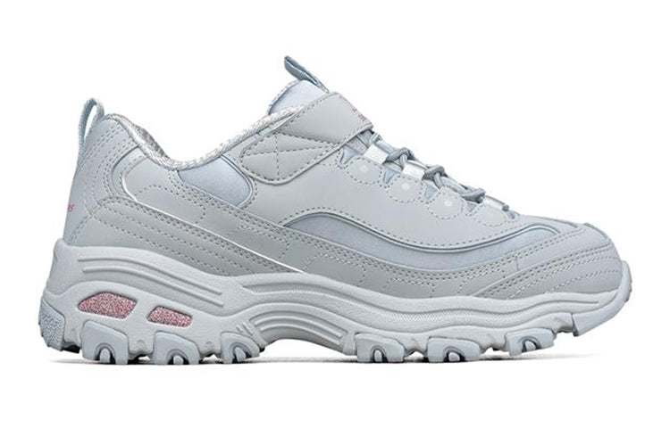 (GS) Skechers D'Lites 'Light Blue Pink' 664188L-LTBL