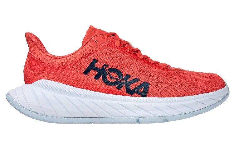 (WMNS) HOKA ONE ONE Carbon X 2 'Red White' 1113527-HCBI