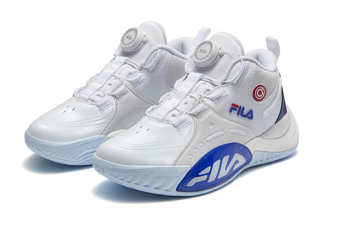 (GS) FILA FUSION Fashion Basketball Shoes 'White Blue' K15B342203FWI