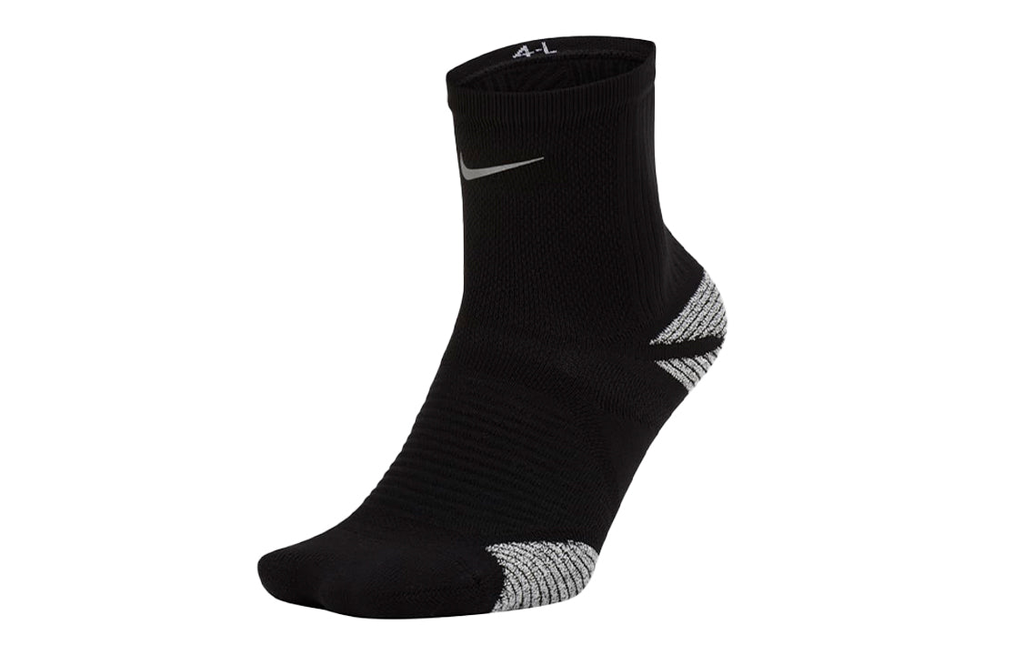 Nike Logo Running Racing Casual Sports Socks Couple Style One Pair Black SK0122-010
