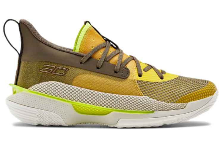 (GS) Under Armour Curry 7 Actual Combat Yellow 3022113-701
