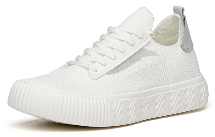 (WMNS) ANTA Life Series Sneakers 'Ivory White Grey' 122228062-1