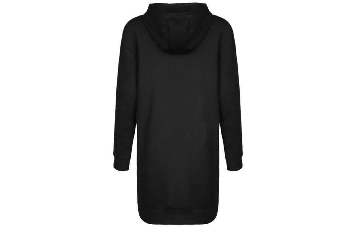 (WMNS) Nike Air Hooded Dress 'Black White' AH0236-010