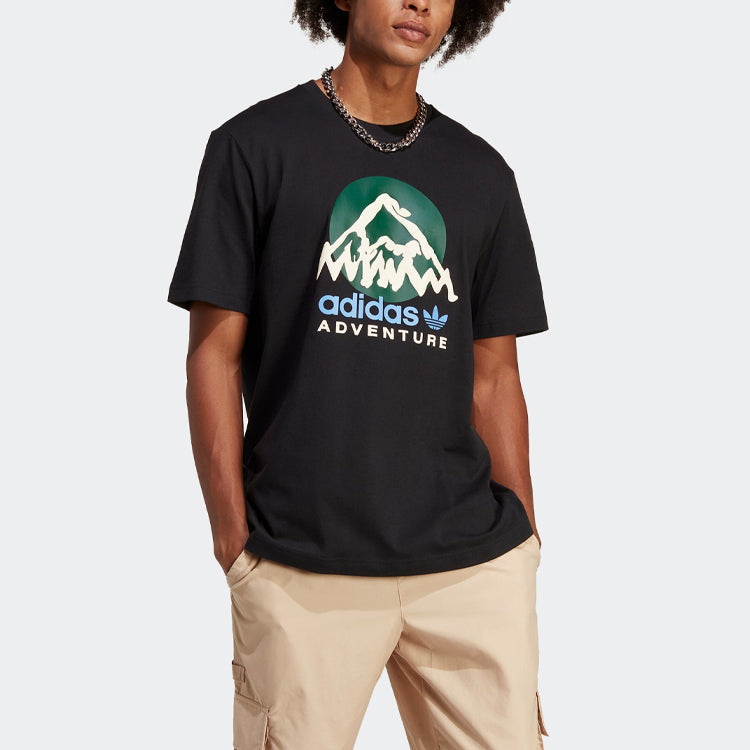 adidas Originals Adv MTN Fleece Tee 'Black' IC2361