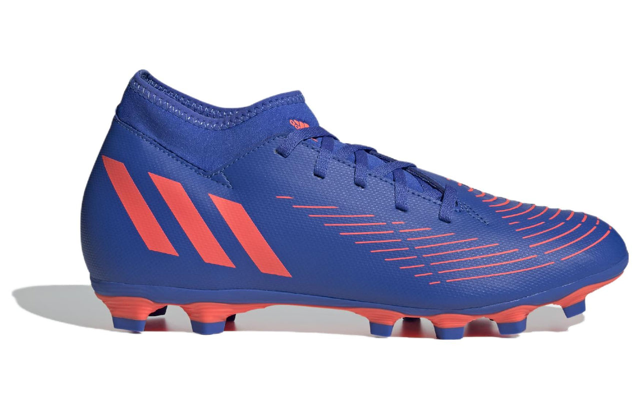 adidas x Chuteira Meia Predator Edge.4 Flexible Campo 'Hi-Res Blue Turbo ' GW2355