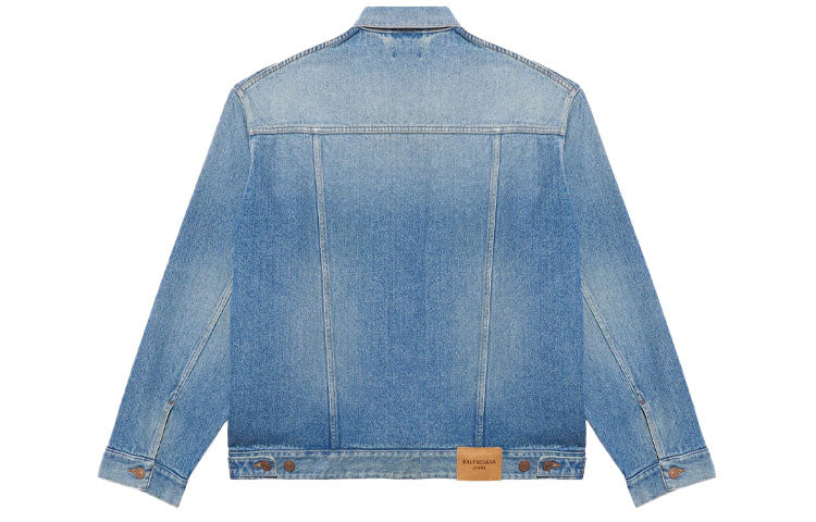 Balenciaga Corporate Jacket Large Fit 'Medium Vintage Indigo' 657602TDW154307