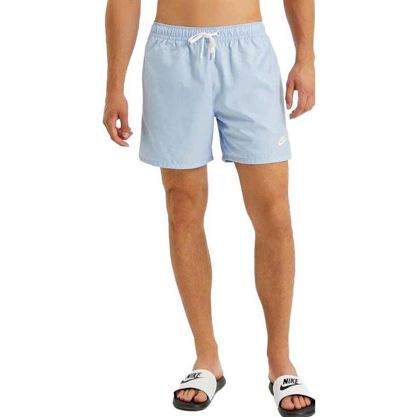 شورت رياضي مبطن منسوج من Nike Sportswear Sport Essentials، لون رمادي فاتح، DM6829-548
