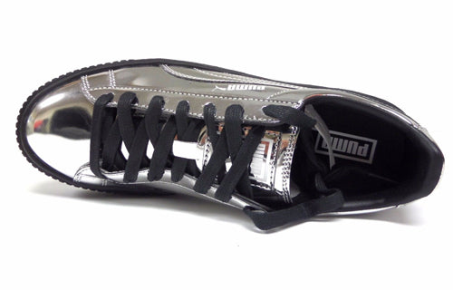 (WMNS) PUMA Platform Metallic Gs Silver 362339-06