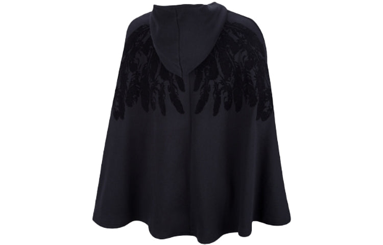 (WMNS) PUMA Swan Zipper Printing Cloak Black 573762-01