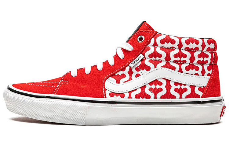 Vans Supreme x Grosso Mid 'Monogram S - Red' VN0A5KS15XS