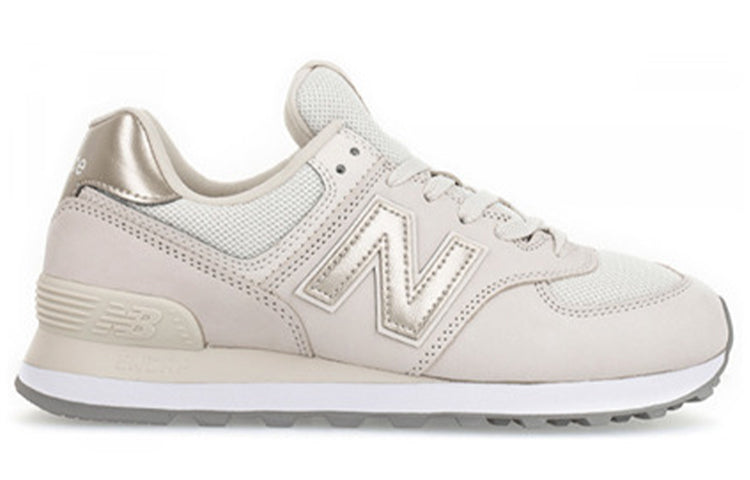(WMNS) New Balance 574 Low-Top White WL574WNO