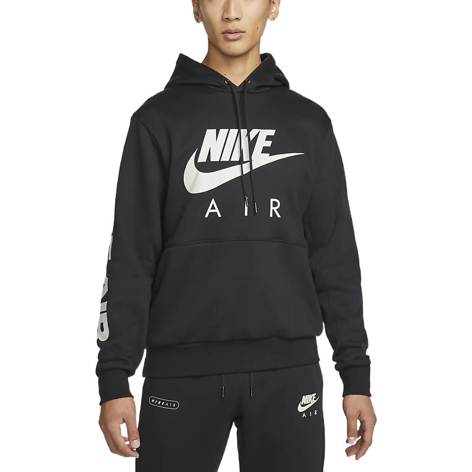 Nike Alphabet Kangaroo Hoodie Men's Black DM5203-010