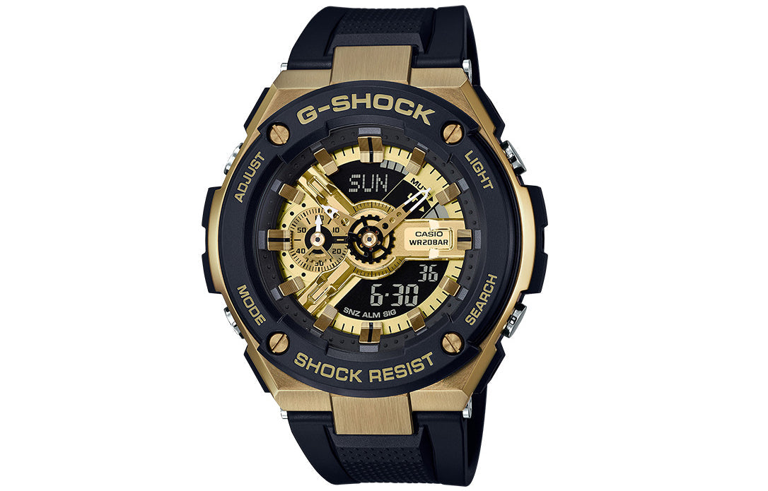 CASIO G-Shock G-Steel 'Black Gold' GST-400G-1A9