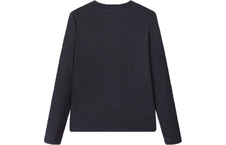 (WMNS) FILA Minimalistic LOGO Long Sleeves Top 'Blue' F11W048202F-NV