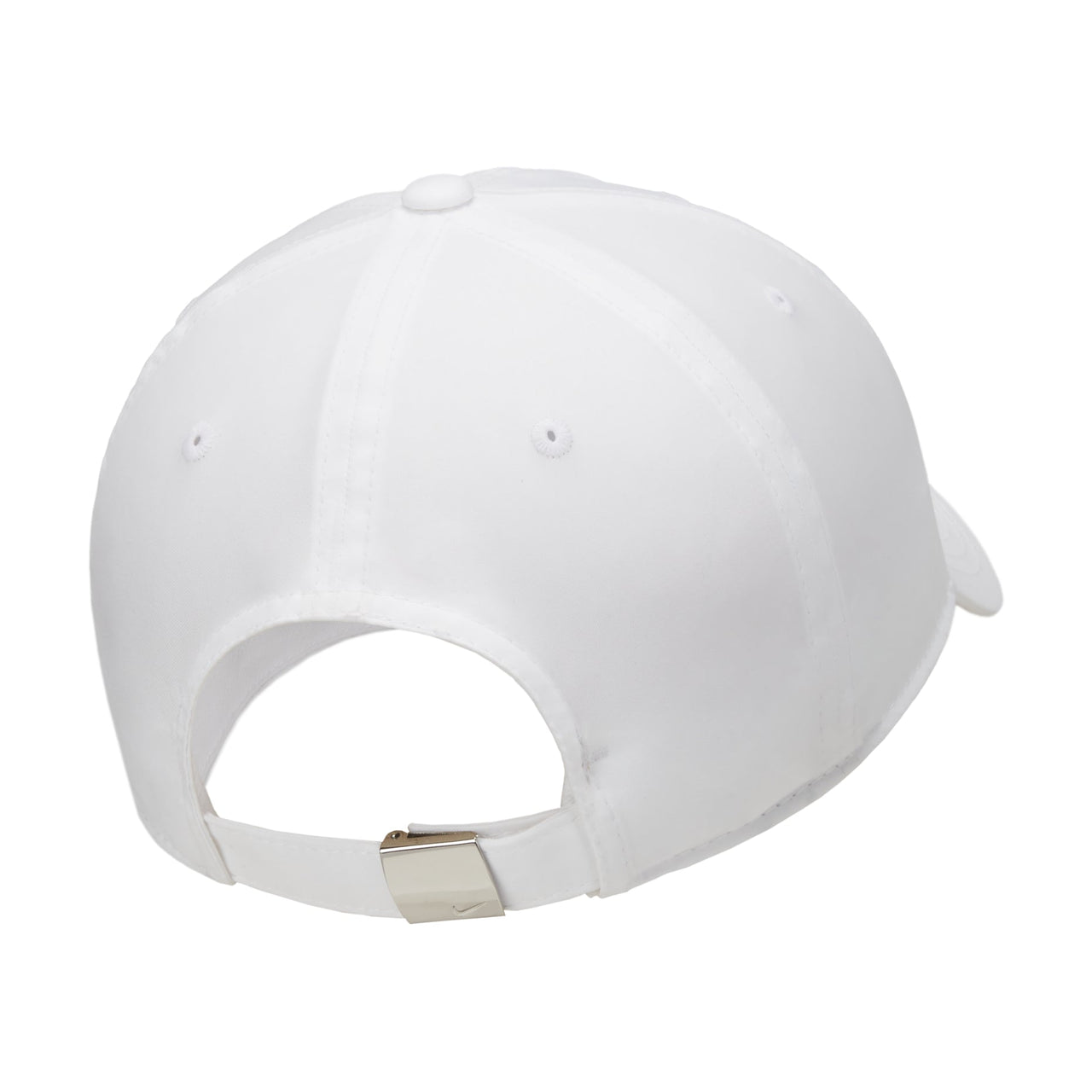 Nike Dri-FIT Club Metall-Swoosh Logo Cap 'White' FB5372-100