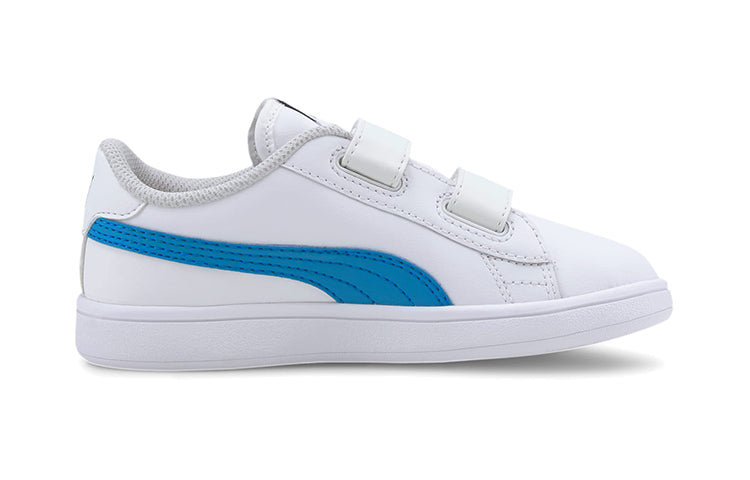 (PS) PUMA Smash v2 Leather 'White Dresden Blue' 365173-21