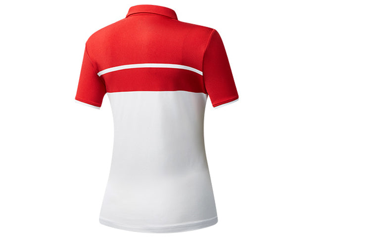 (WMNS) FILA ATHLETICS Knitting Polo Shirt White A11W023151F-WT
