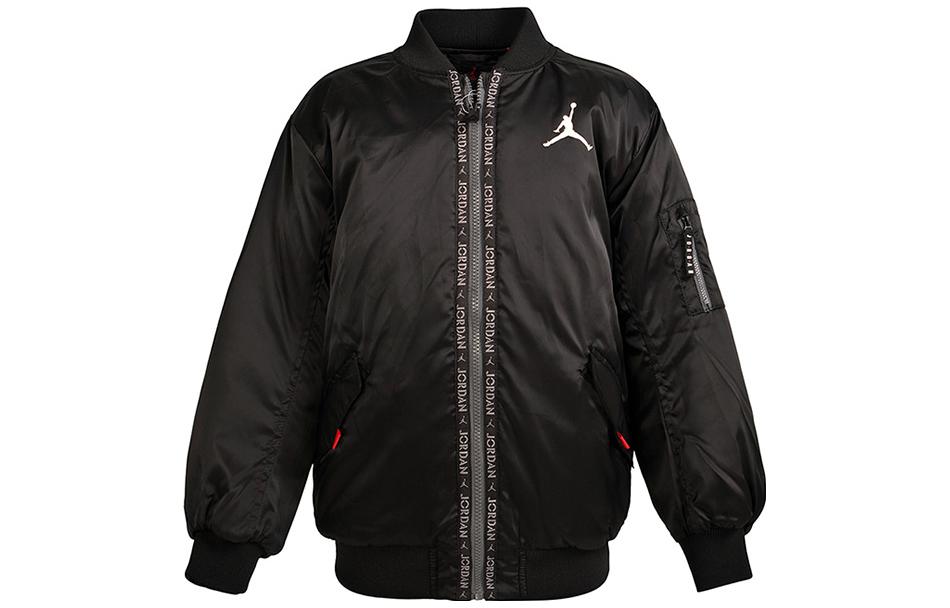 (GS) Air Jordan Boxy Fit Puffer Jacket 'Black' FB1680-010