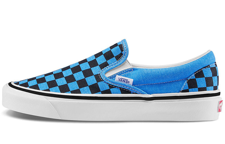 Vans Classic Slip-On 98 DX 'Anaheim Factory - Blue Neon Checkerboard' VN0A3JEXV9L