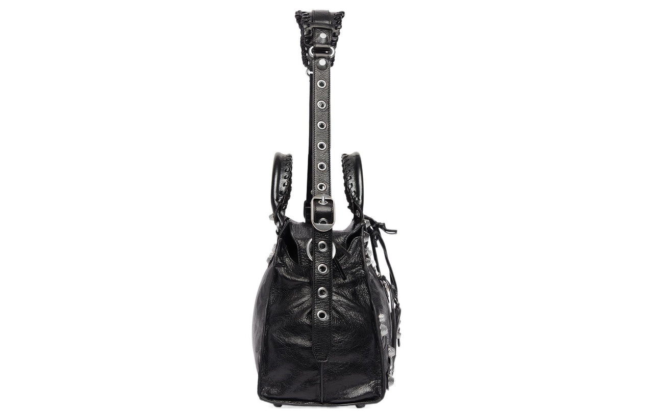 (WMNS) Balenciaga Neo Cagole City Handbag 'Black' 700451210B01000