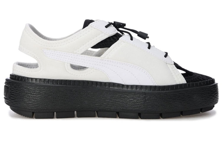 PUMA Platform Trace Lite Mule 'White Black' 382872-05