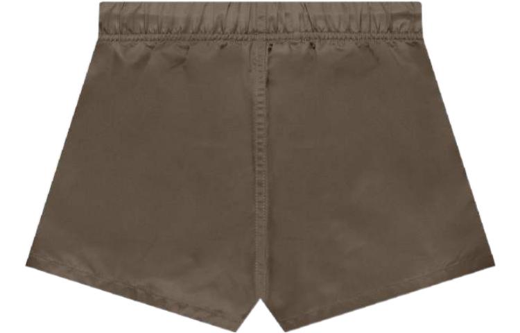 (PS) Fear of God Essentials FW22 Kids Nylon Running Shorts 'Wood' FOG-FW22-157