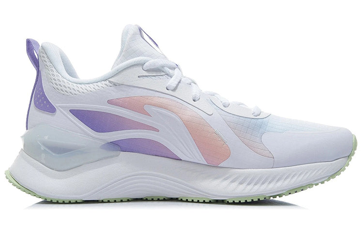 (WMNS) Li-Ning Element 'Standard White Light Bluepurple' ARHR224-4