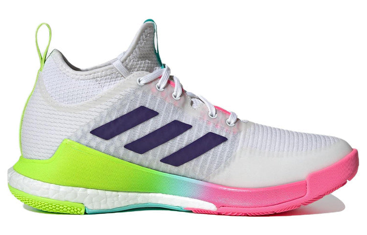 (WMNS) adidas Crazyflight Mid 'White Purple Pink' HP3337