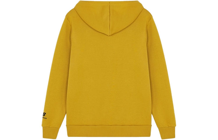 New Balance Men's New Balance Casual Sports Hooded Pullover Long Sleeves Yellow AMT14317-MSU