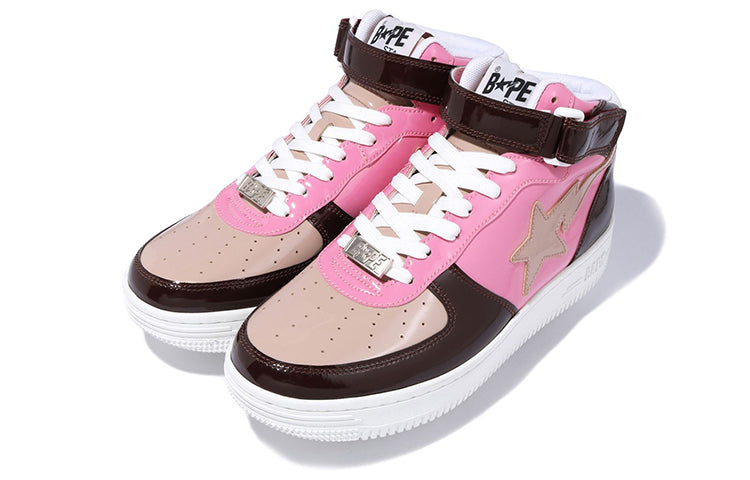 A BATHING APE Bape Sta Mid 1G30-191-004-PINK