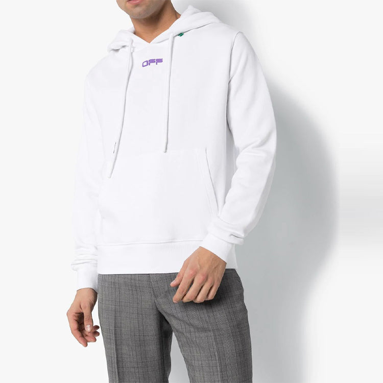 Off-White Horror kiss Printing Ordinary Version White OMBB034S20E300070188