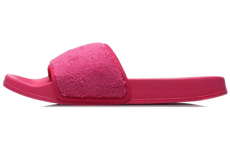 (WMNS) Li-Ning x Disney Lotso Sport Slides 'Rose Red' ABTR008-1