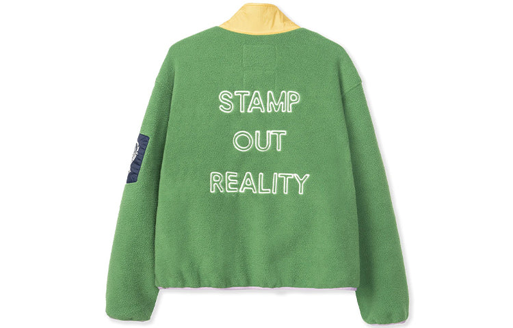 Men's THE NORTH FACE x Brain Dead Crossover polar fleece Jacket Green NF0A529W-EU2