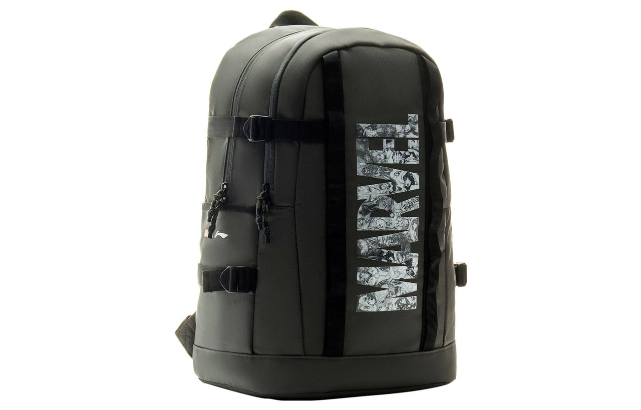 Li-Ning x MARVEL Graphic Backpack Large 'Olive Green' ABSS385-2