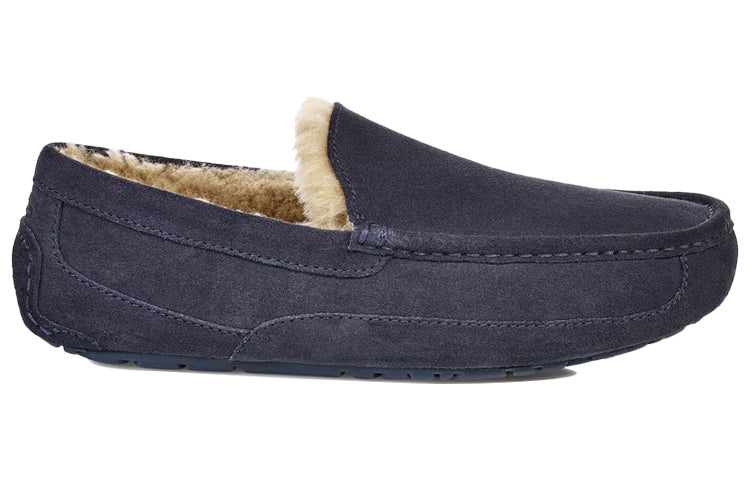 UGG Ascot Slipper Fleece Lined Stay Warm Cozy Athleisure Casual Sports Shoe Blue 1101110-TNVY
