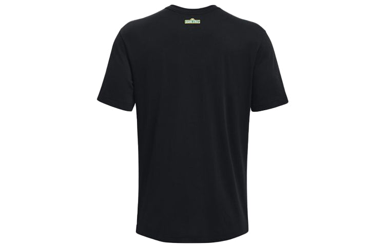 Under Armour Curry Cookie Monster T-shirt 'Black' 1369624-001