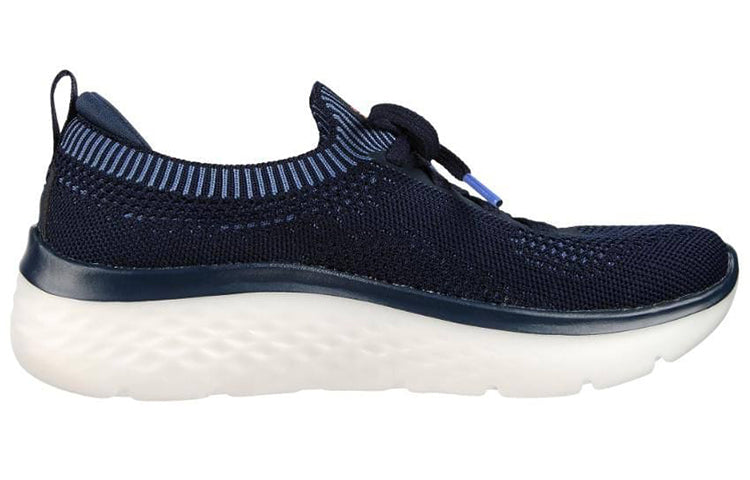 (WMNS) Skechers Go Walk Hyper Burst 'Navy' 124585-NVY
