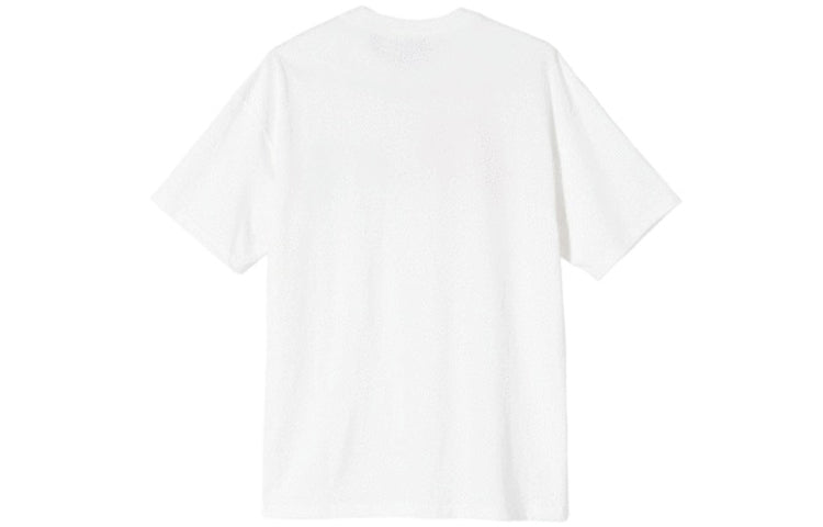 Stussy x Nike Crossover Alphabet Logo Sports Short Sleeve US Edition Unisex White DD3070-121