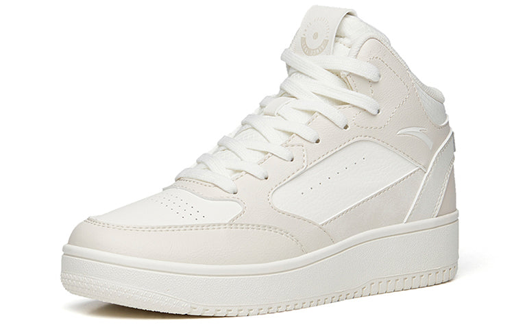 (WMNS) ANTA Skateboarding Series Sneakers High 'Grey White' 922238013-2