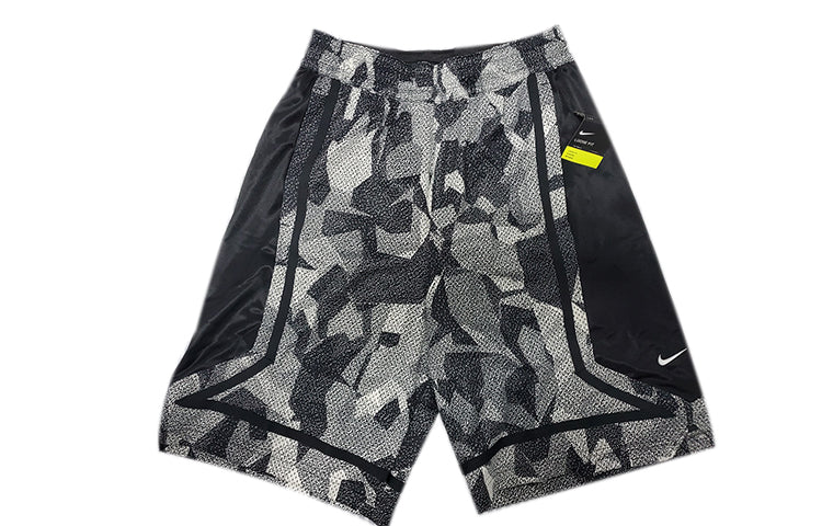 شورت كرة السلة Nike Kyrie Dry Elite للرجال - مموه/رمادي AJ3456-104