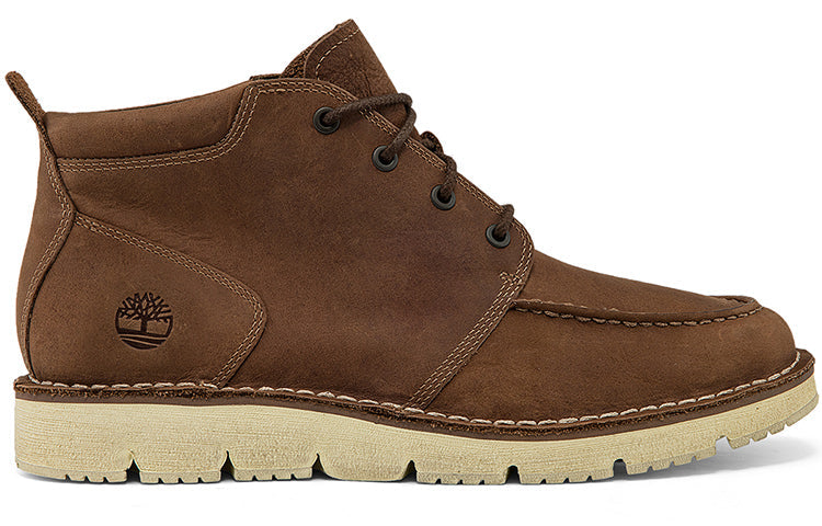 Timberland Westmore Moc Toe Chukka Wide Fit Boot 'Medium Brown Full Grain' A2GQFW