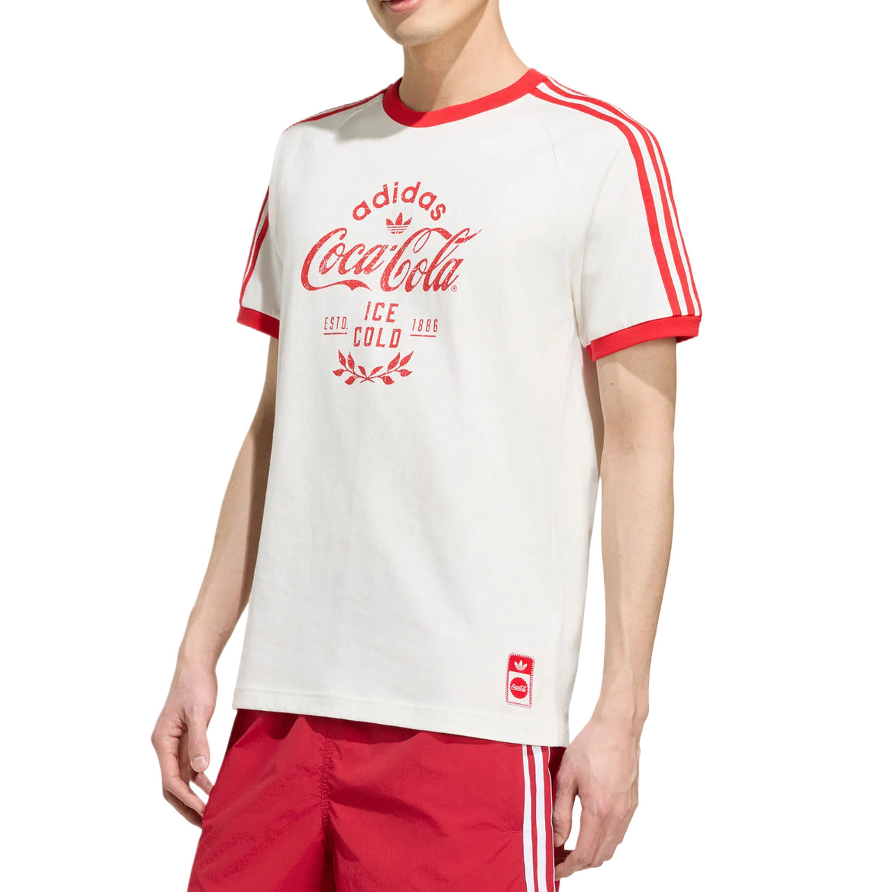 adidas x Coca-Cola Classic Sport Cali T-Shirt Asia Sizing 'White' KY2114