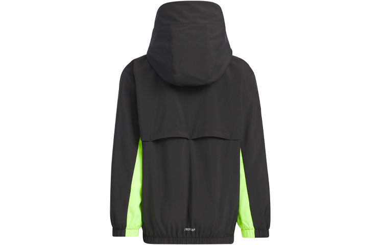 (PS) adidas LK Street Woven Jacket 'Black Green' IQ0992